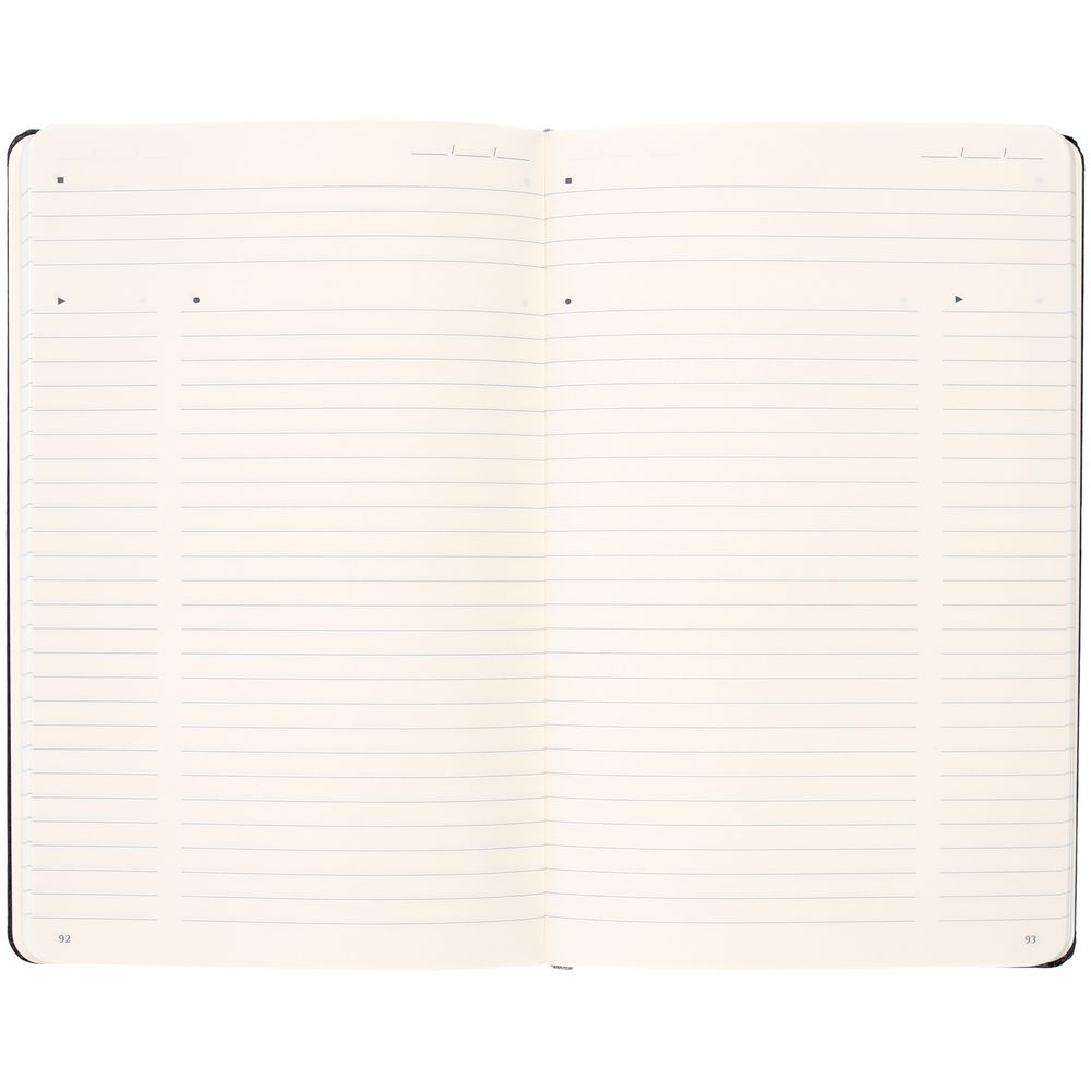 Записная книжка Moleskine Professional Large, черная / Миниатюра WWW (1000)