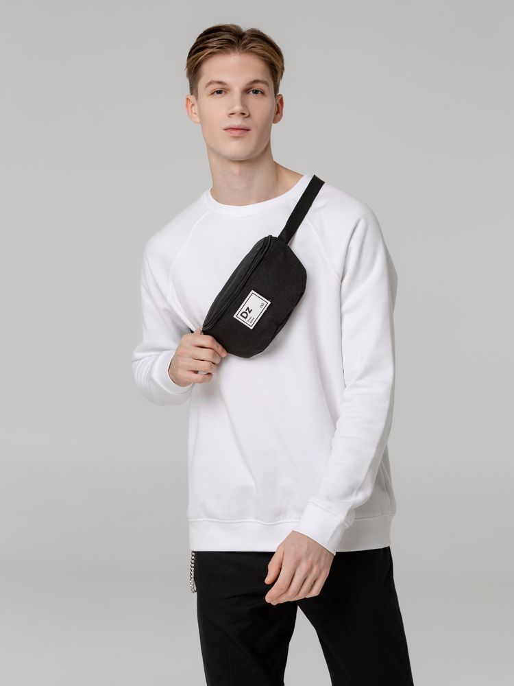 Поясная сумка с патчами «Химия состояний», черная / Миниатюра WWW (1000)