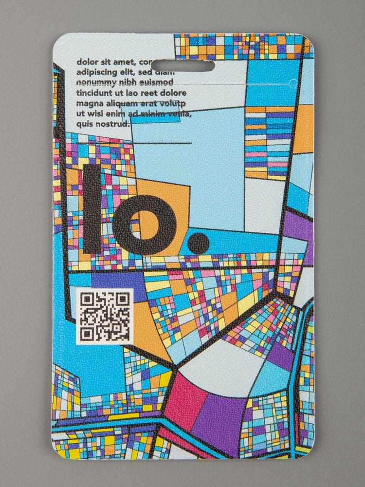 Карман для бейджа Saff Plus на заказ, вертикальный / Миниатюра WWW (1000)