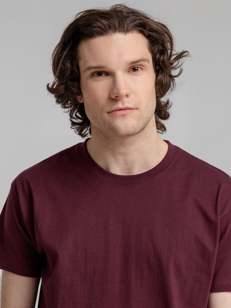 Футболка Imperial 190, бордовая / Миниатюра WWW (1000)