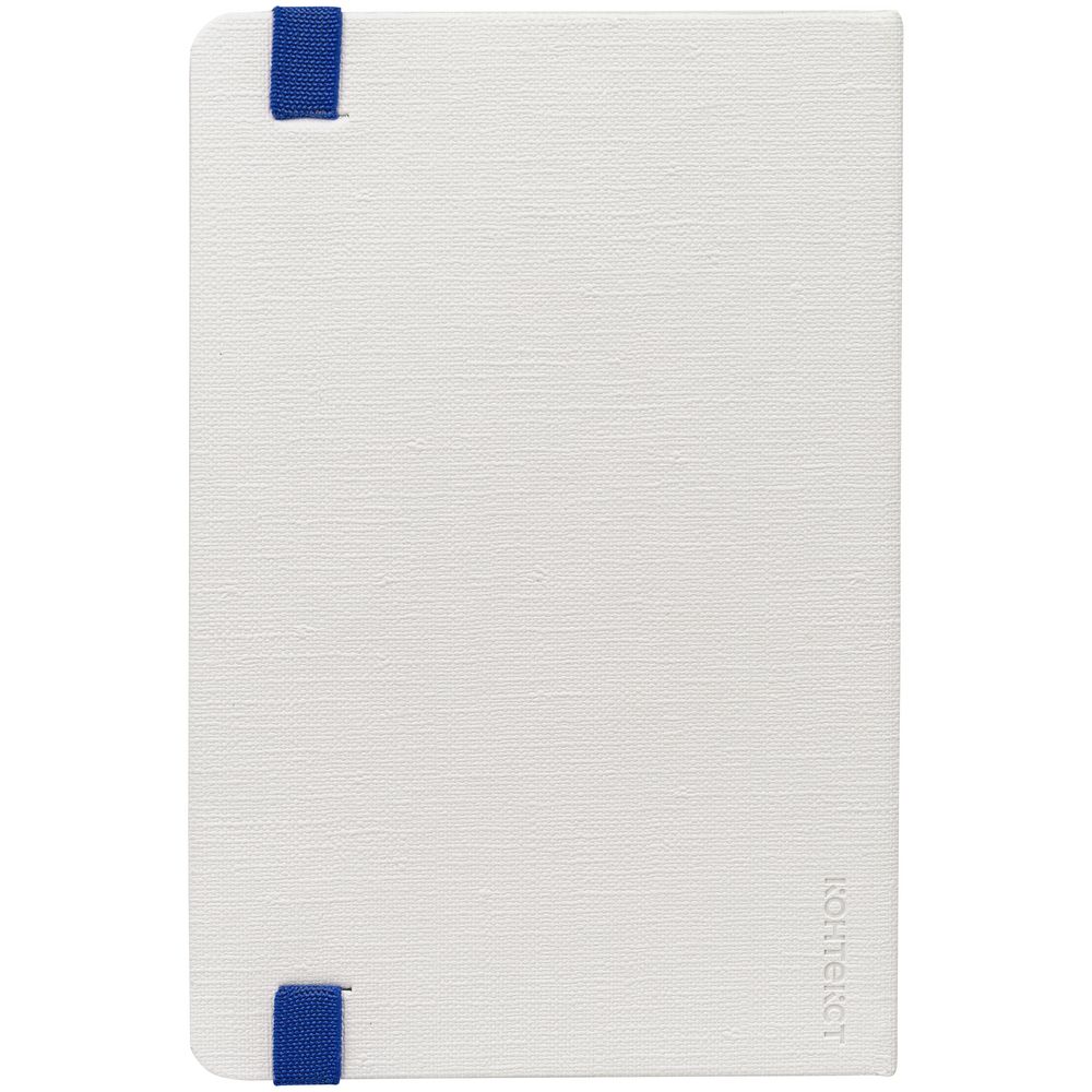Блокнот Tex Mini, белый с синим / Миниатюра WWW (1000)