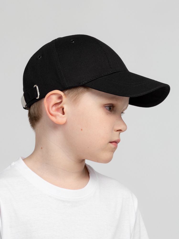 Бейсболка детская Capture Kids, черная / Миниатюра WWW (1000)