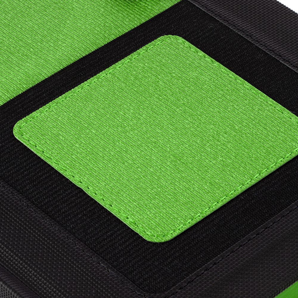 Ежедневник Mobile, недатированный, черный с зеленым / Миниатюра WWW (1000)