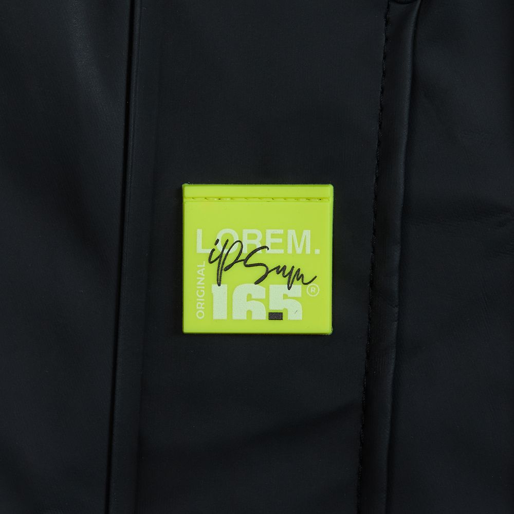 Лейбл из ПВХ Kare, желтый неон / Миниатюра нанесения (1000)