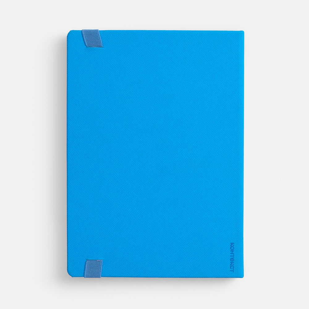 Ежедневник Peel, недатированный, голубой / Миниатюра WWW (1000)