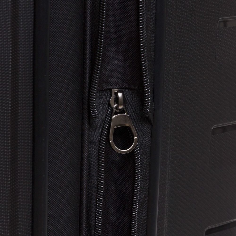 Чемодан Skyline S, черный / Миниатюра WWW (1000)