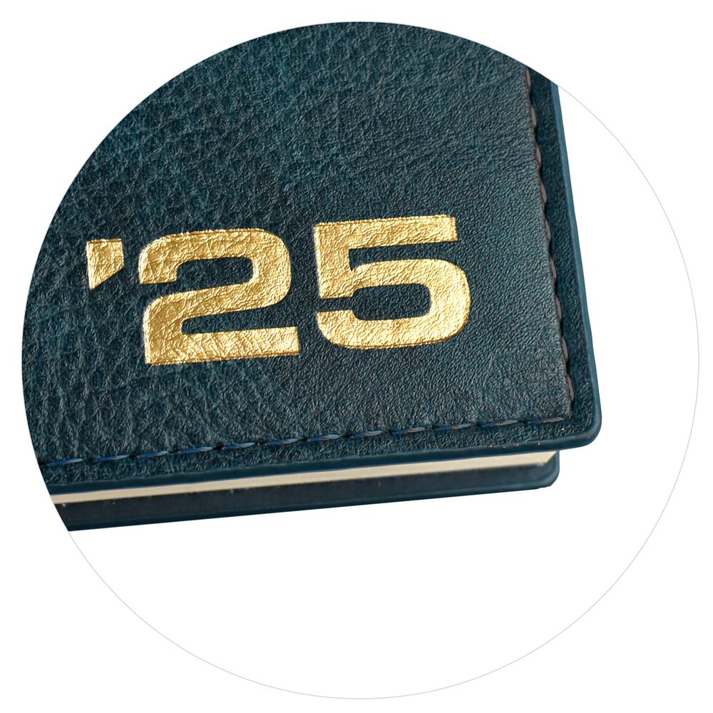 Ежедневник Ronda, датированный, зеленый / Миниатюра WWW (1000)