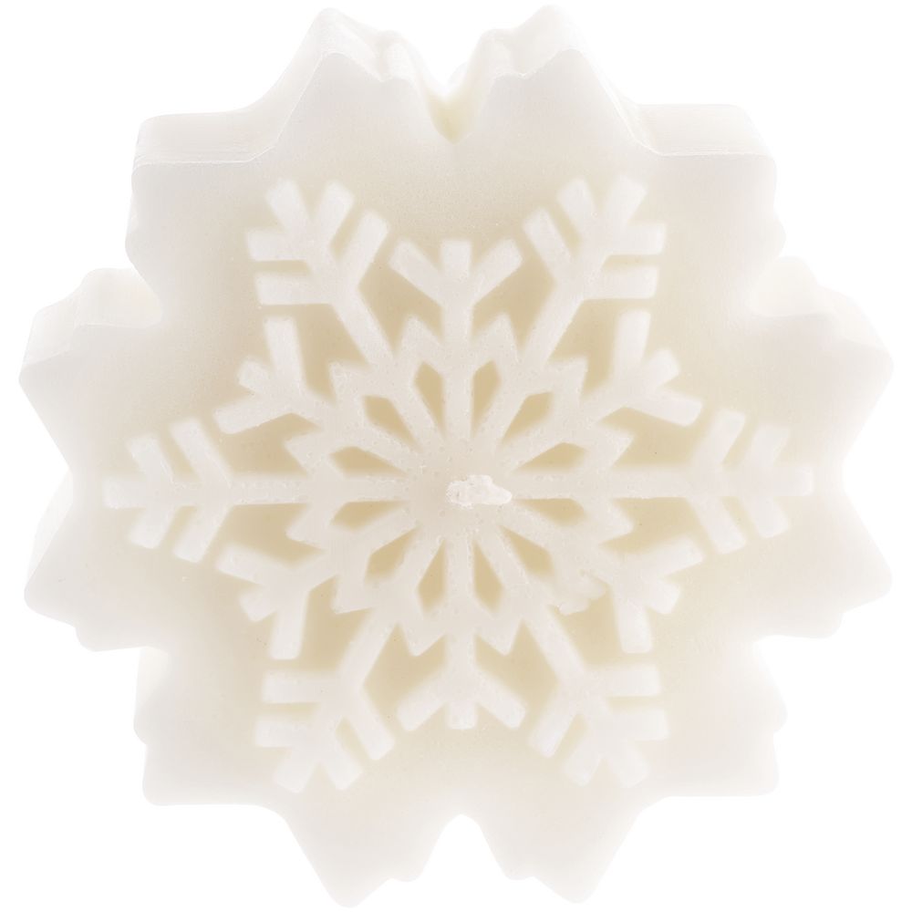 Свеча Snowflame 1, белая / Миниатюра WWW (1000)