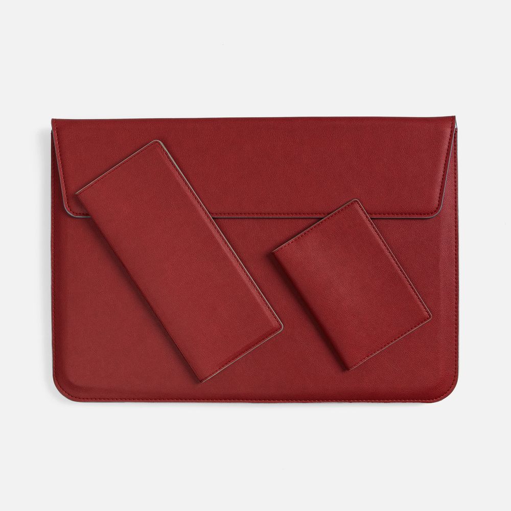 Набор Petrus Travel, красный / Миниатюра WWW (1000)