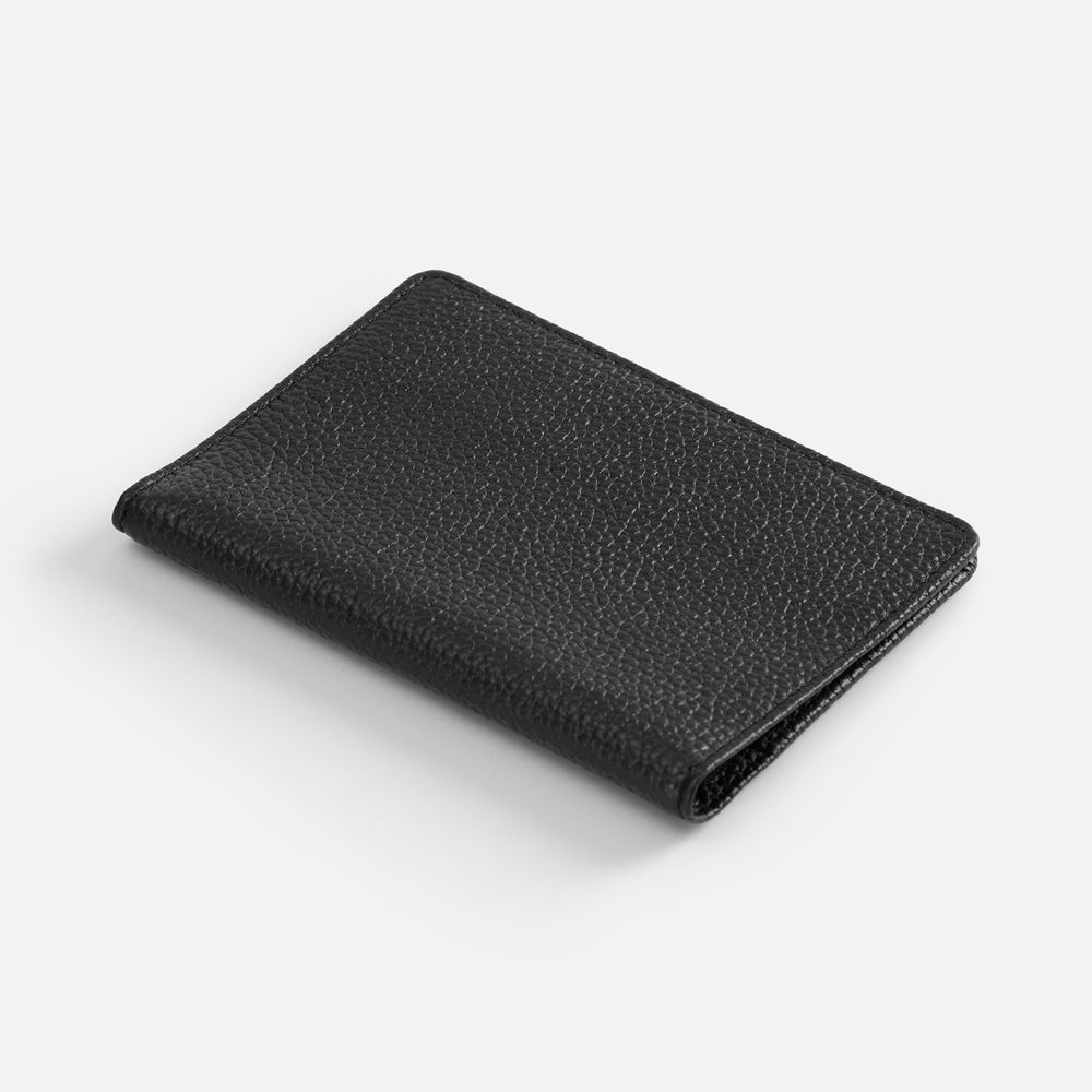 Обложка для паспорта Unison, черная / Миниатюра WWW (1000)