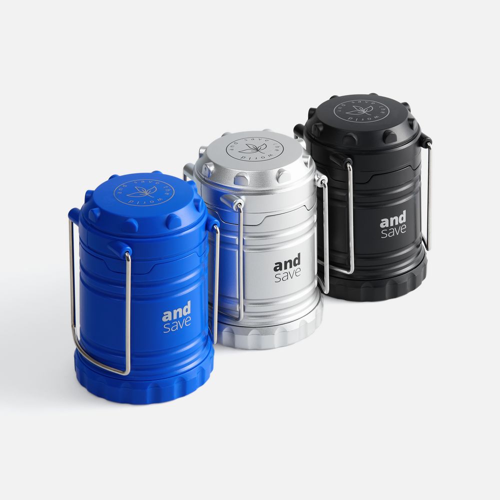 Кемпинговый фонарь Lindau, черный / Миниатюра WWW (1000)