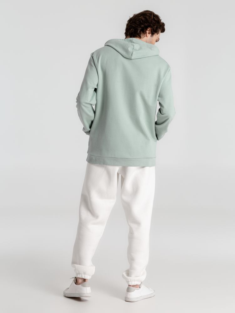 Толстовка с капюшоном унисекс Hoodie, серо-зеленая / Миниатюра WWW (1000)