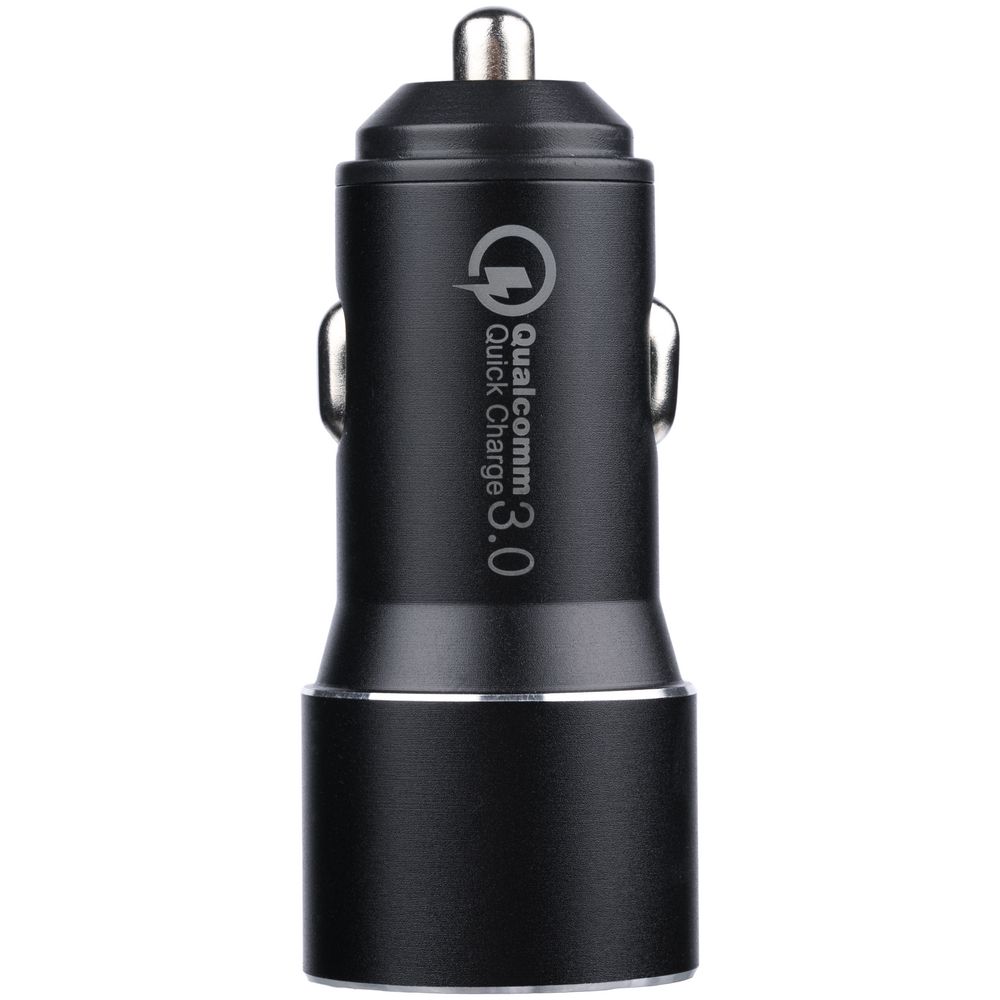 Автомобильное зарядное устройство Volto, черное / Миниатюра WWW (1000)