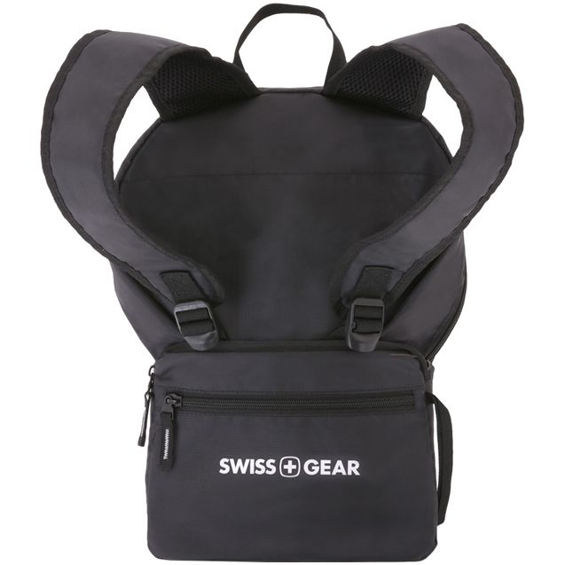 Рюкзак складной Swissgear, черный / Миниатюра WWW (1000)