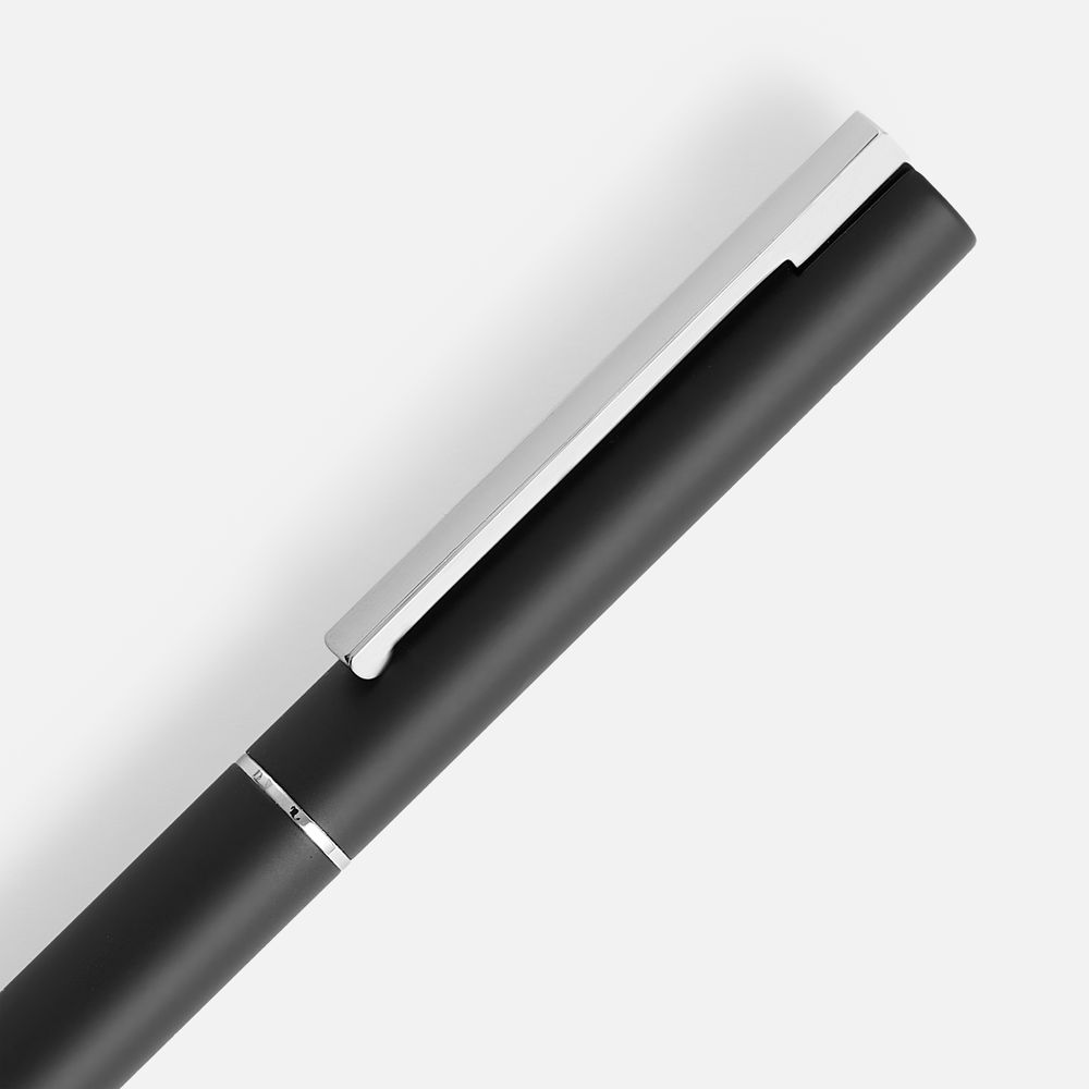 Ручка шариковая Blade Soft Touch, черная / Миниатюра WWW (1000)