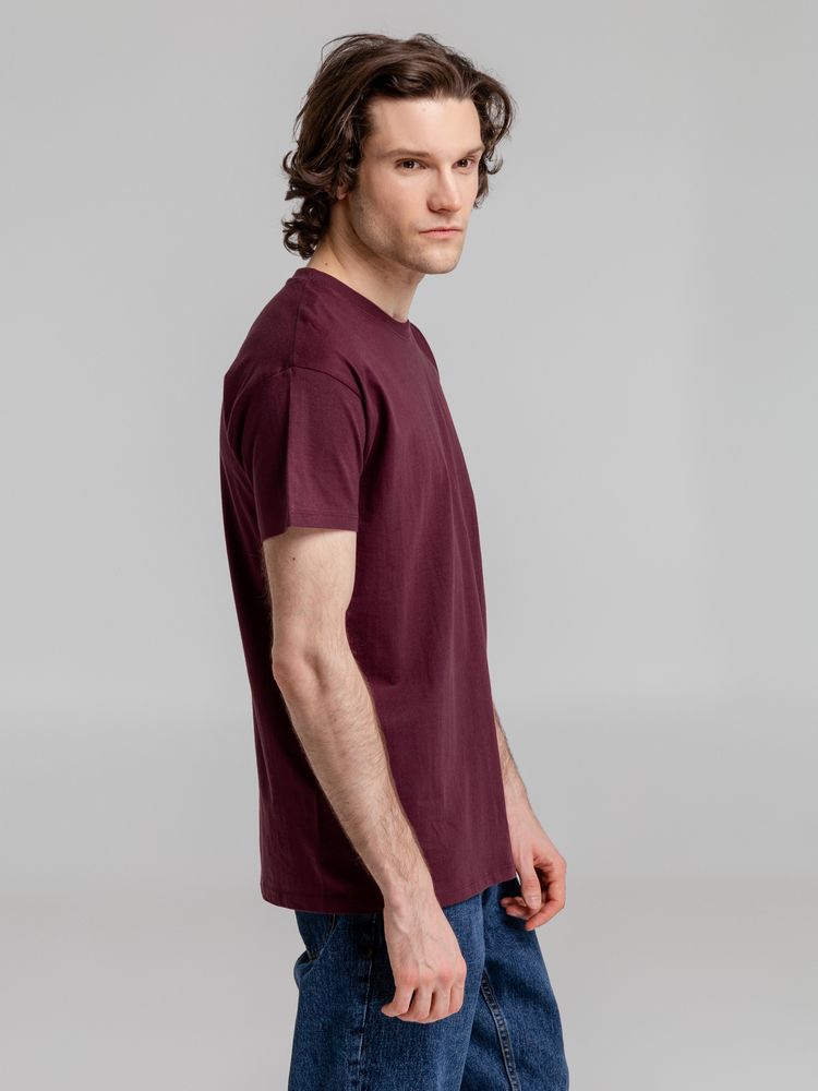 Футболка Imperial 190, бордовая / Миниатюра WWW (1000)