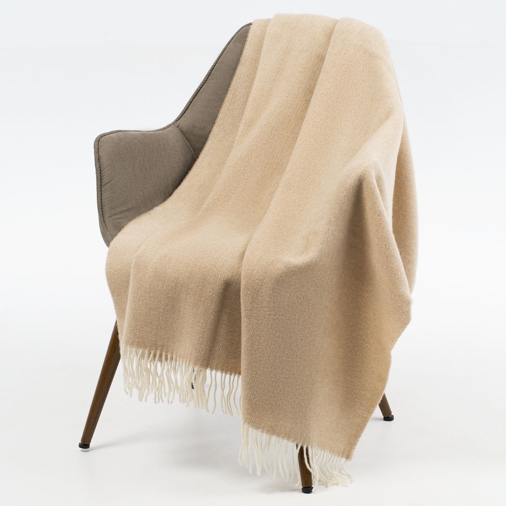 Плед Bilbo, песочный / Миниатюра WWW (1000)