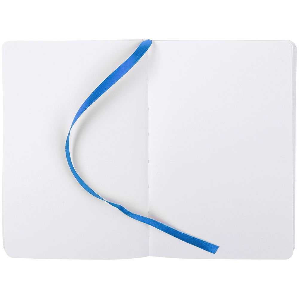 Блокнот Tex Mini, белый с синим / Миниатюра WWW (1000)