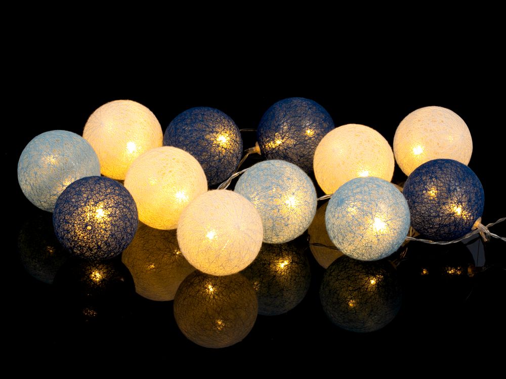 Гирлянда Filamenta, синяя / Миниатюра WWW (1000)