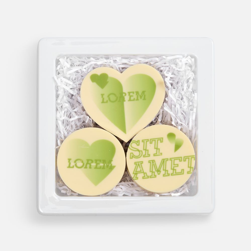 Набор из 3 печений Dream White / Миниатюра WWW (1000)