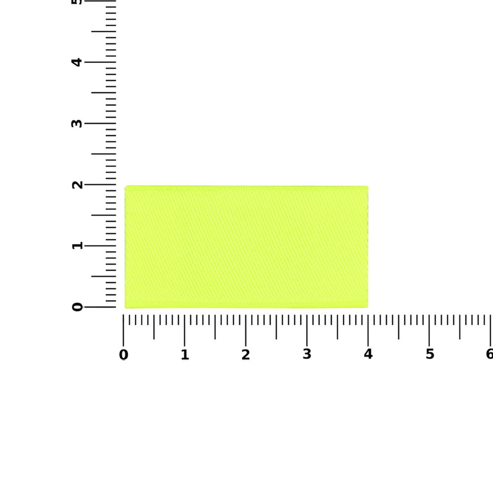 Лейбл тканевый Epsilon, XXS, желтый неон / Миниатюра WWW (1000)
