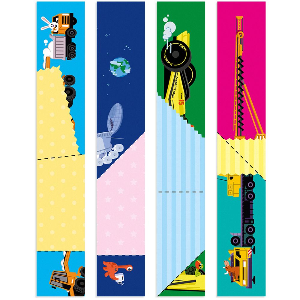 Головоломка-сгибалка «Транспорт» / Миниатюра WWW (1000)