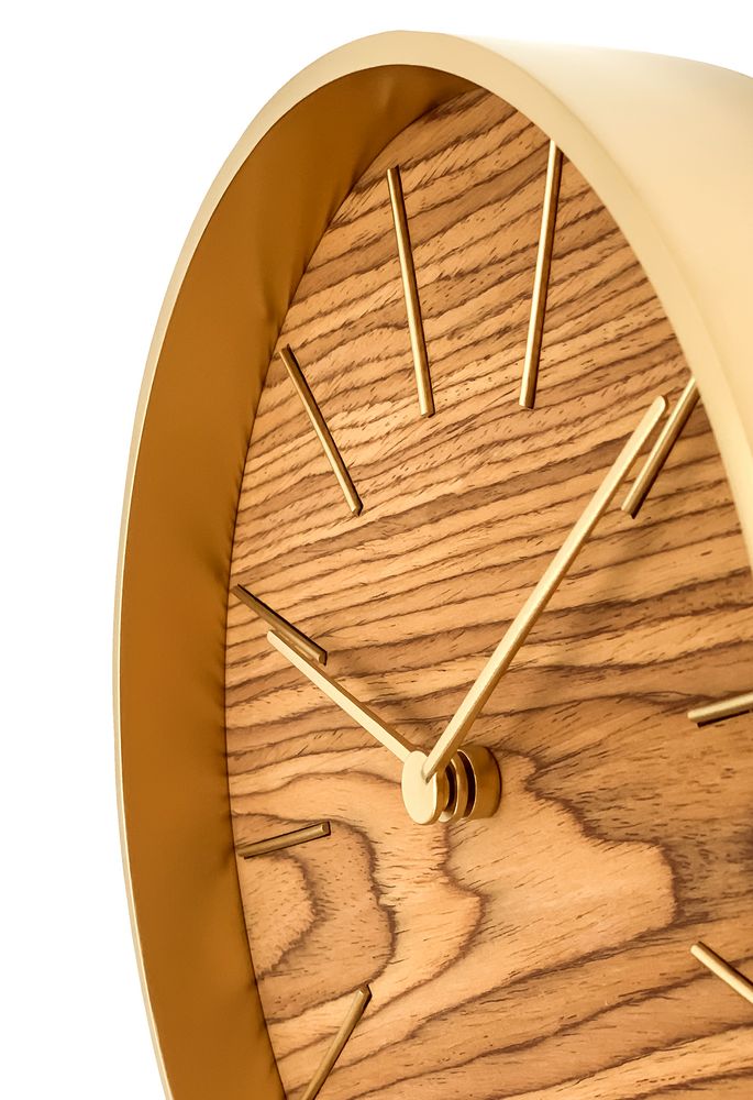 Часы настенные Oscar, дуб / Миниатюра WWW (1000)