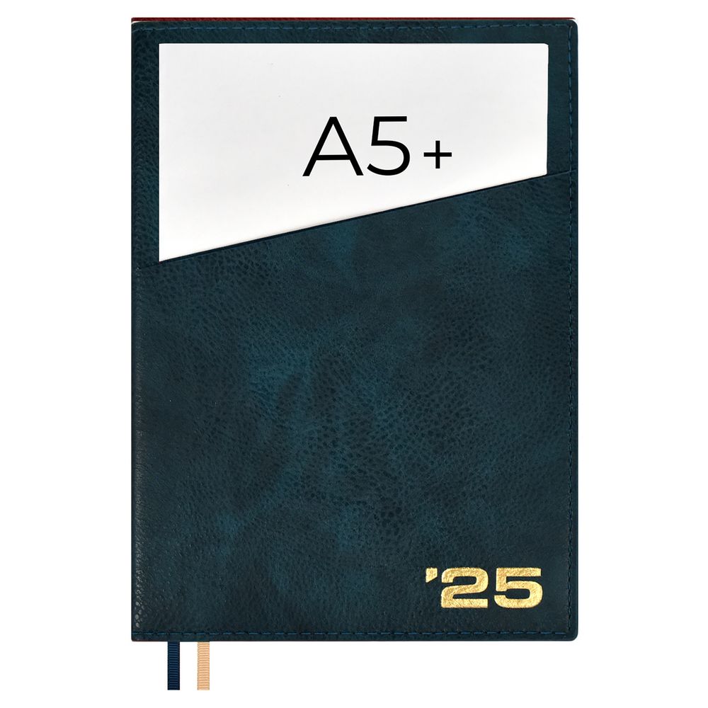 Ежедневник Ronda, датированный, зеленый / Миниатюра WWW (1000)