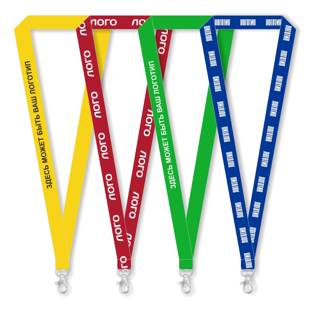 Лента для бейджа с печатью SilkPrint на заказ / Миниатюра WWW (1000)