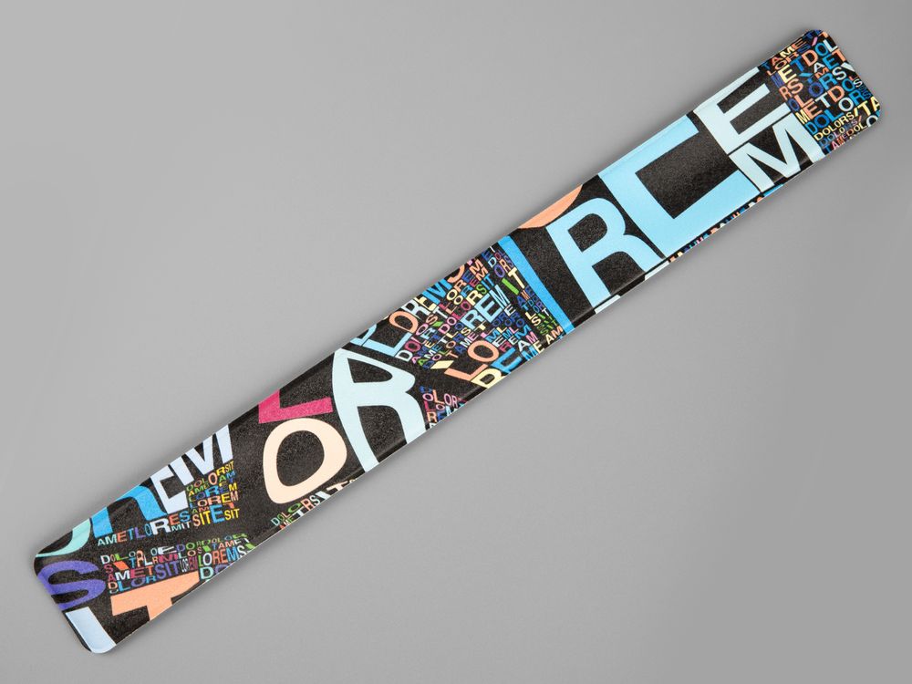 Браслет Slap с печатью на заказ / Миниатюра WWW (1000)