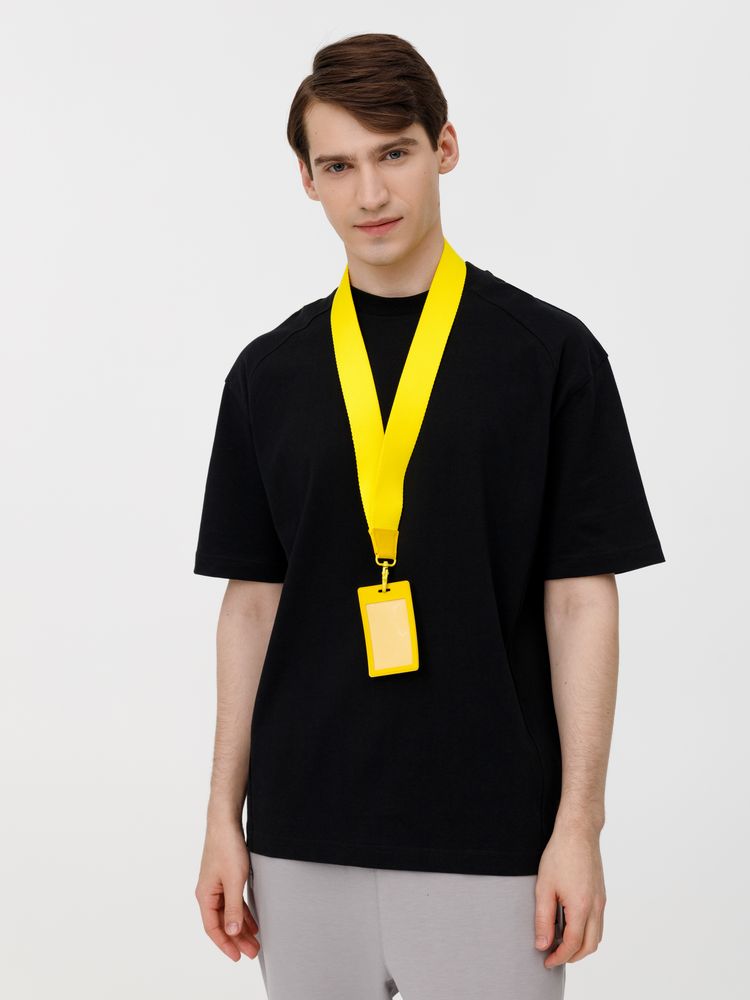 Ланьярд Band, желтый / Миниатюра WWW (1000)