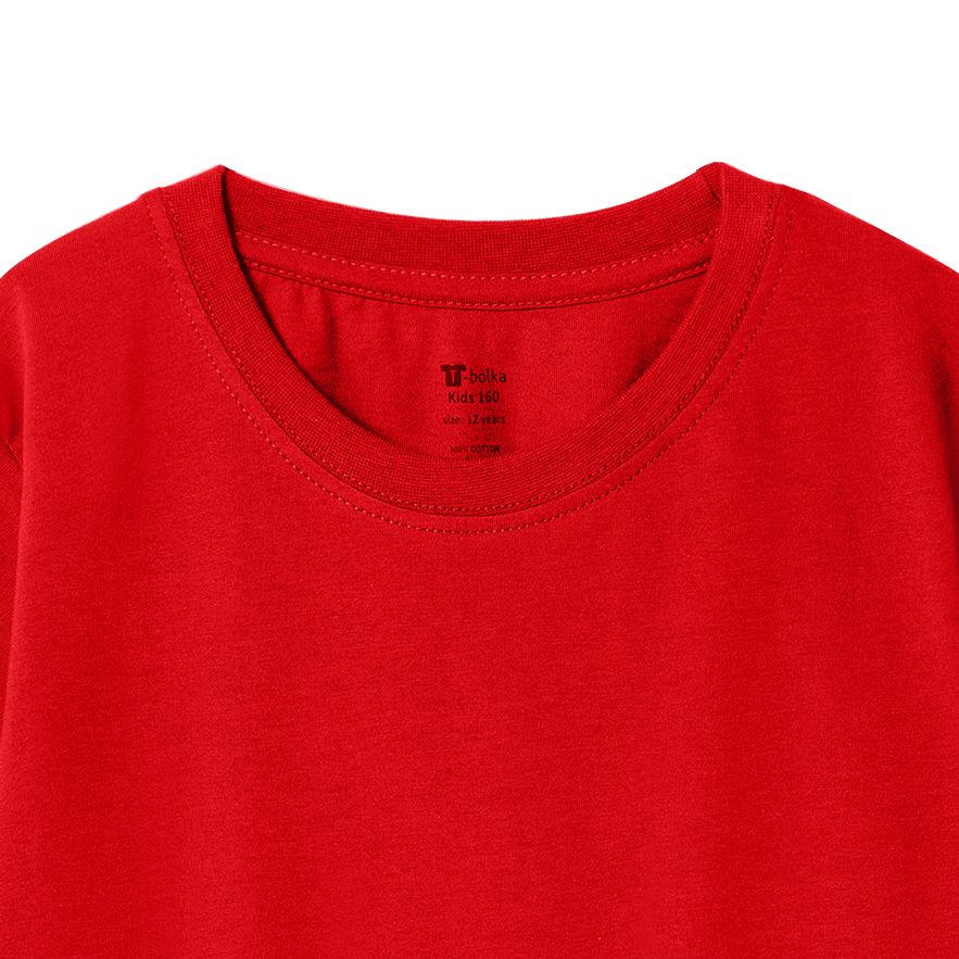 Футболка детская T-Bolka Kids, красная / Миниатюра WWW (1000)