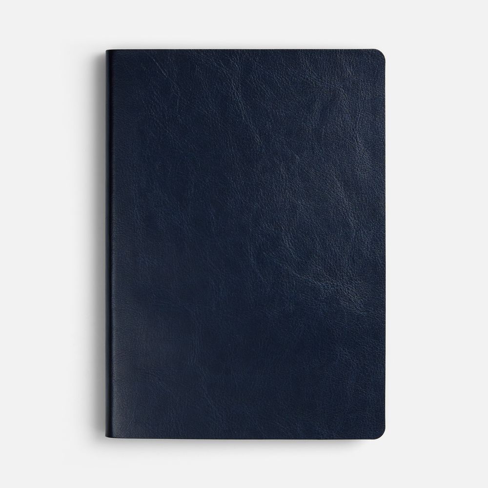 Ежедневник Doppio, недатированный, синий / Миниатюра WWW (1000)