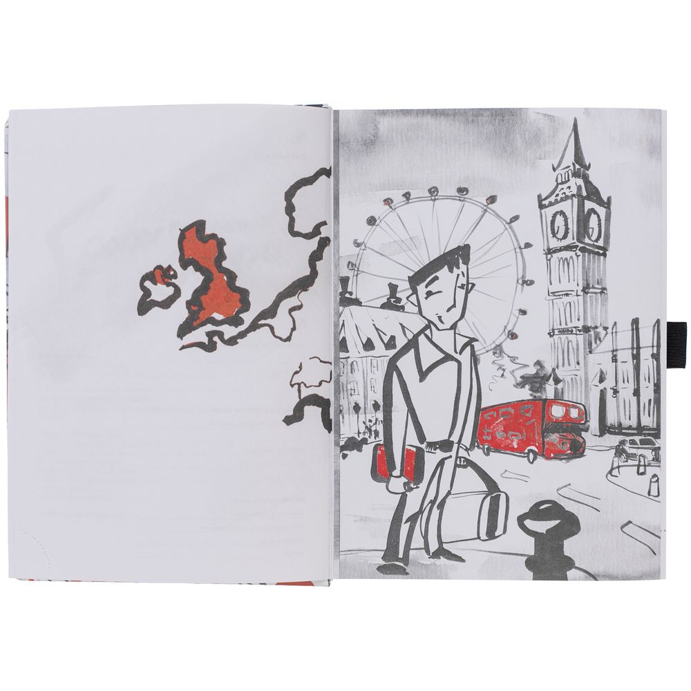 Ежедневник «Гражданин мира», недатированный / Миниатюра WWW (1000)