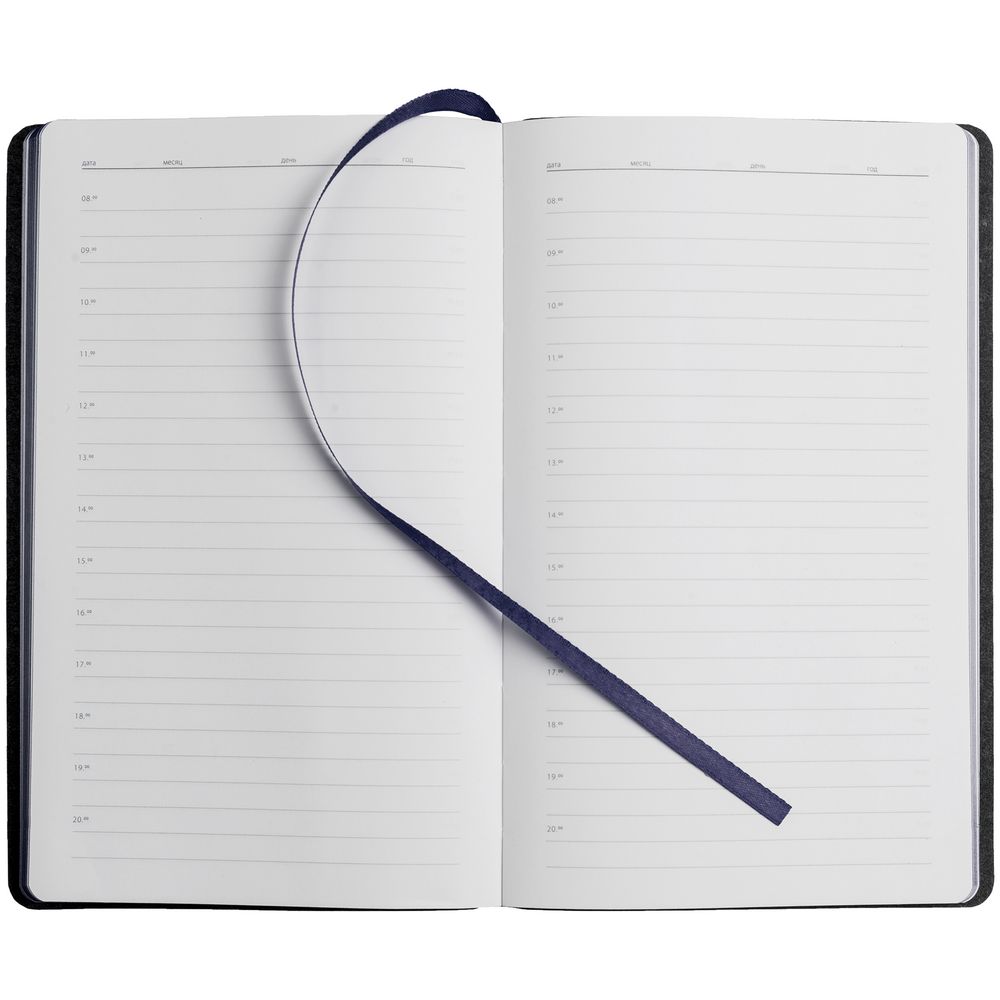 Ежедневник Your Day, недатированный, синий / Миниатюра WWW (1000)