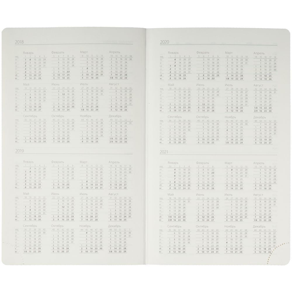 Ежедневник Coach, недатированный, фиолетовый / Миниатюра WWW (1000)