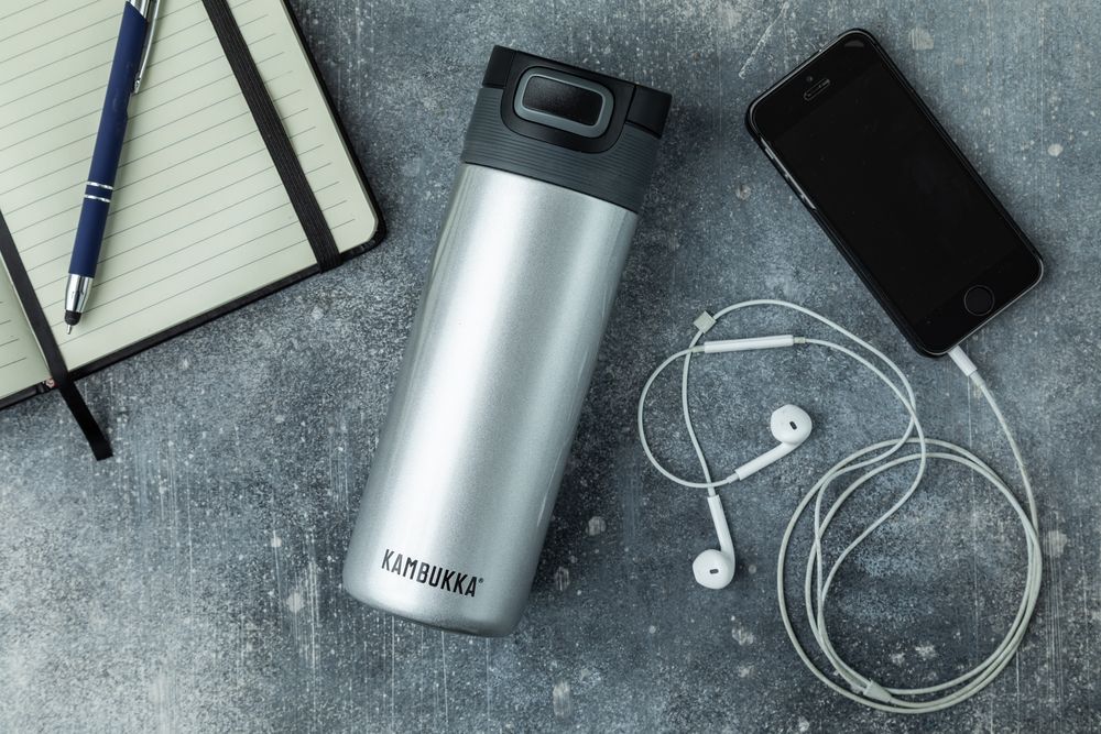 Термостакан Etna 500, серебристый / Миниатюра WWW (1000)