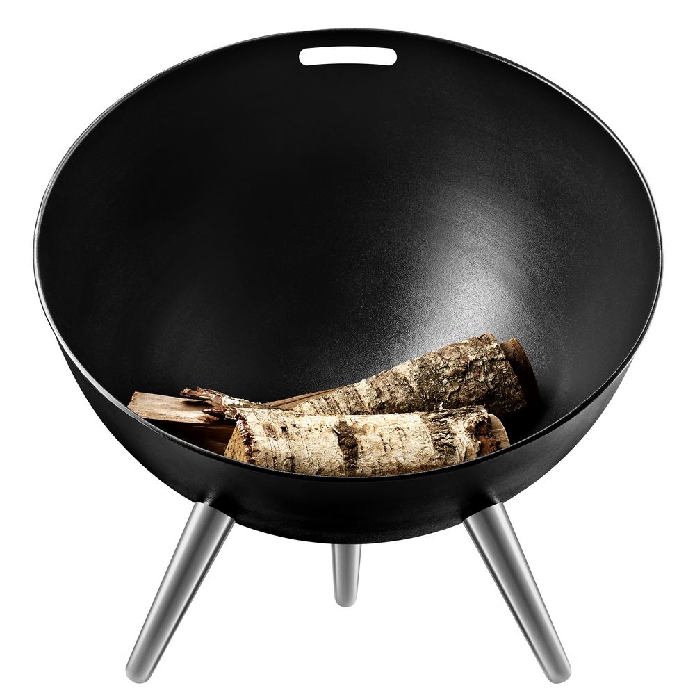 Очаг Fire Globe, черный / Миниатюра WWW (1000)