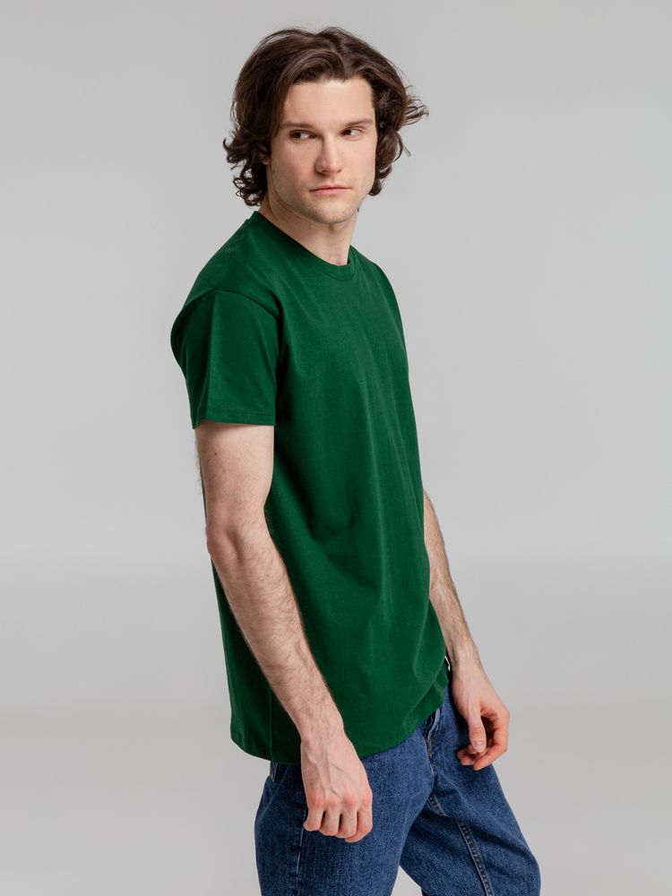 Футболка Imperial 190, темно-зеленая / Миниатюра WWW (1000)