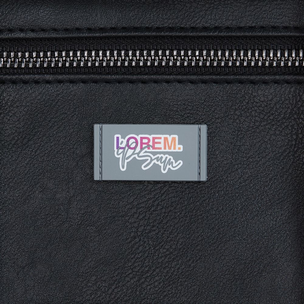 Лейбл из ПВХ Dzeta, S, серый / Миниатюра нанесения (1000)