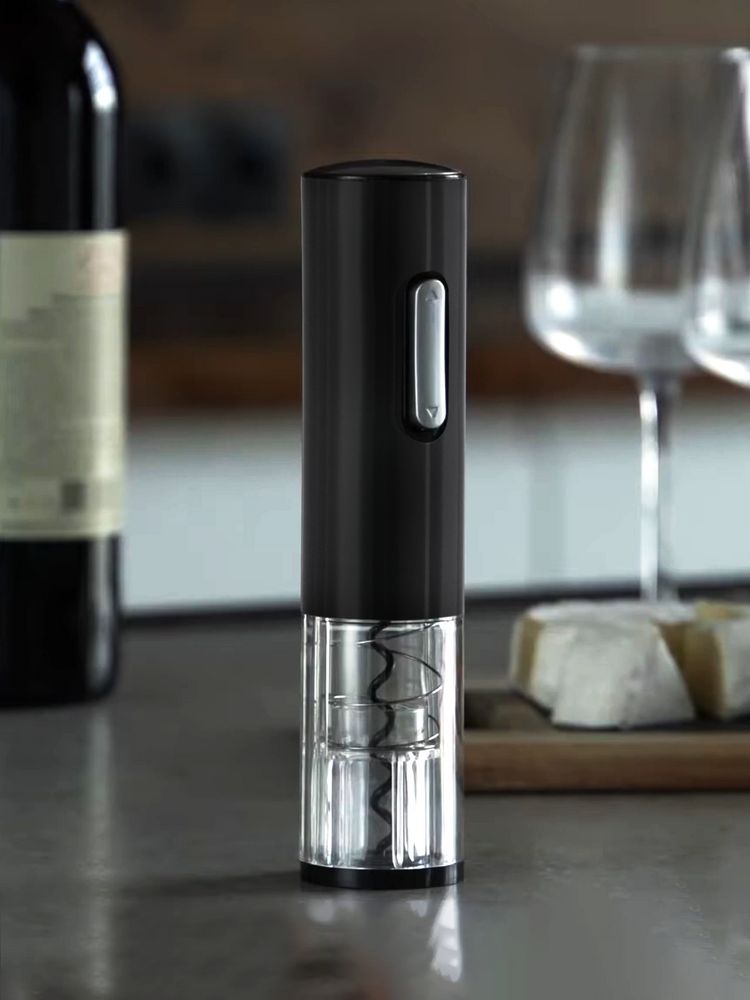 Электрический штопор с ножом для фольги Wine Diesel, черный / Миниатюра WWW (1000)