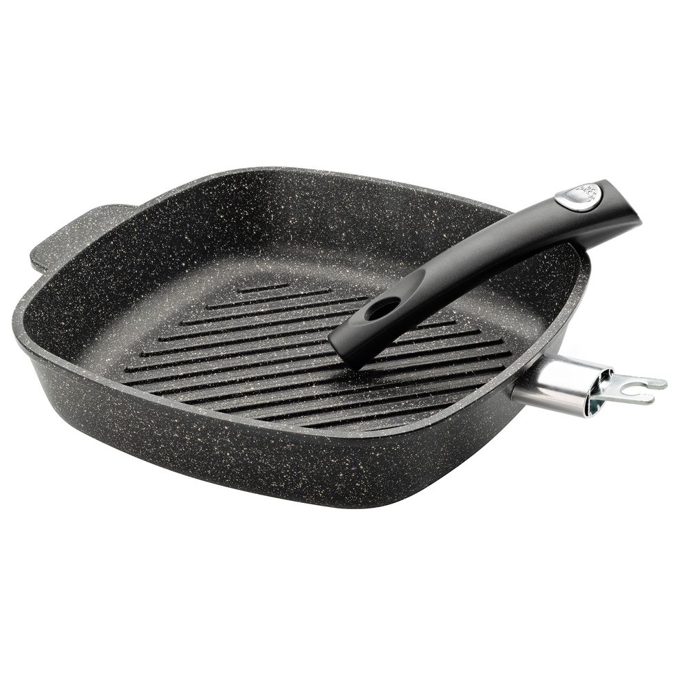 Сковорода литая Qualita, гриль / Миниатюра WWW (1000)