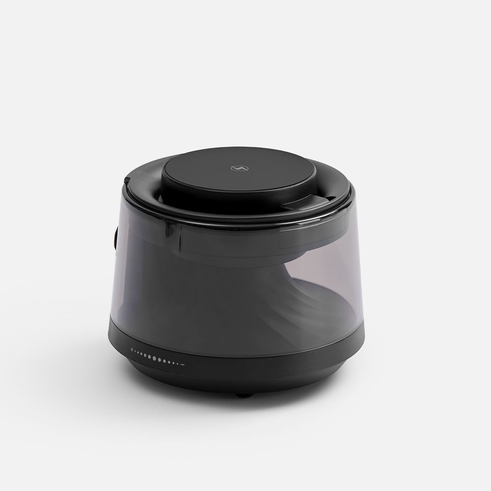 Bluetooth-колонка с подсветкой и беспроводной зарядкой Quantium, черная / Миниатюра WWW (1000)