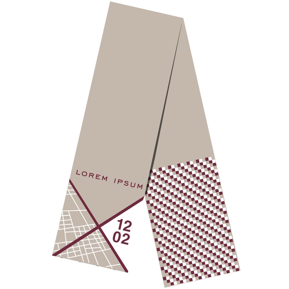 Шарф на заказ Tricksy Rand, M, акрил / Миниатюра WWW (1000)