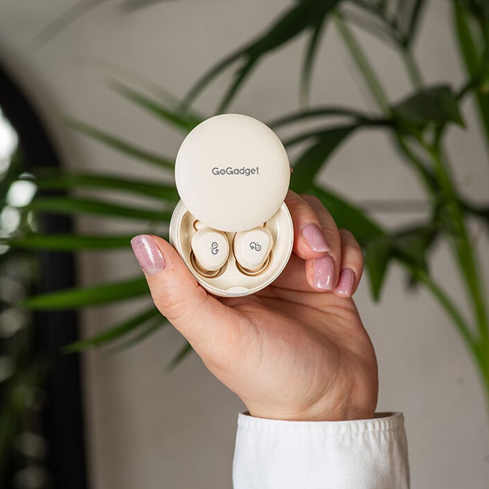 Беспроводные наушники CityBuds S, белые (слоновая кость) / Миниатюра WWW (1000)