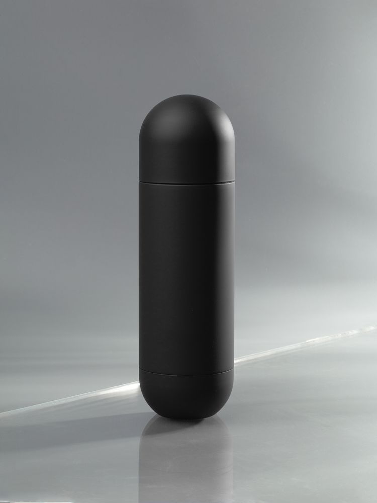 Термос Tubula Soft Touch, черный / Миниатюра WWW (1000)