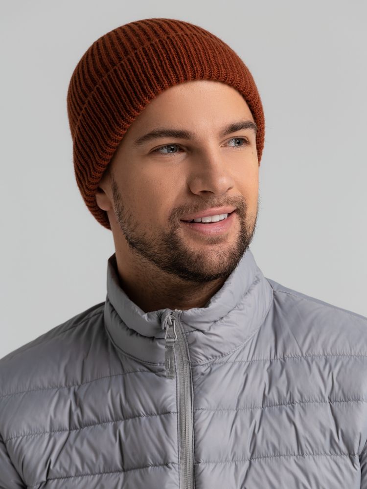 Шапка Bernard, коричневая (терракота) / Миниатюра WWW (1000)