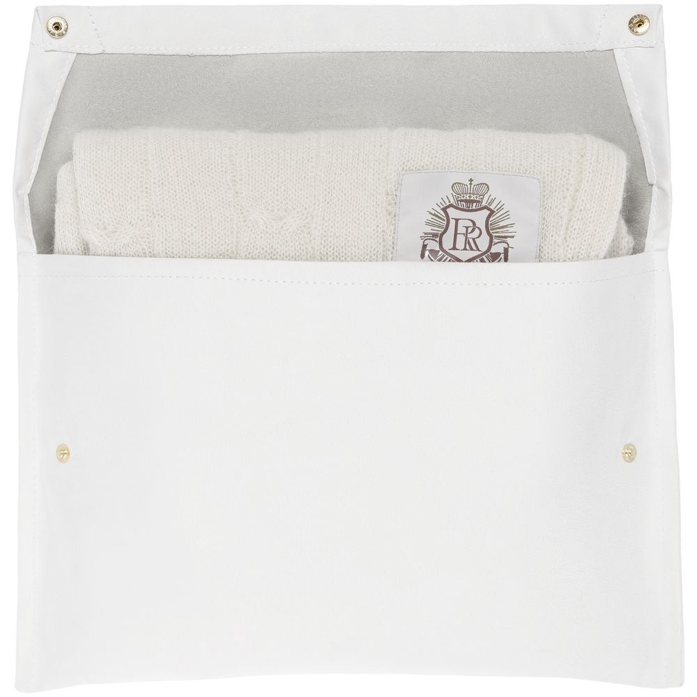 Плед Grasse, белый / Миниатюра WWW (1000)