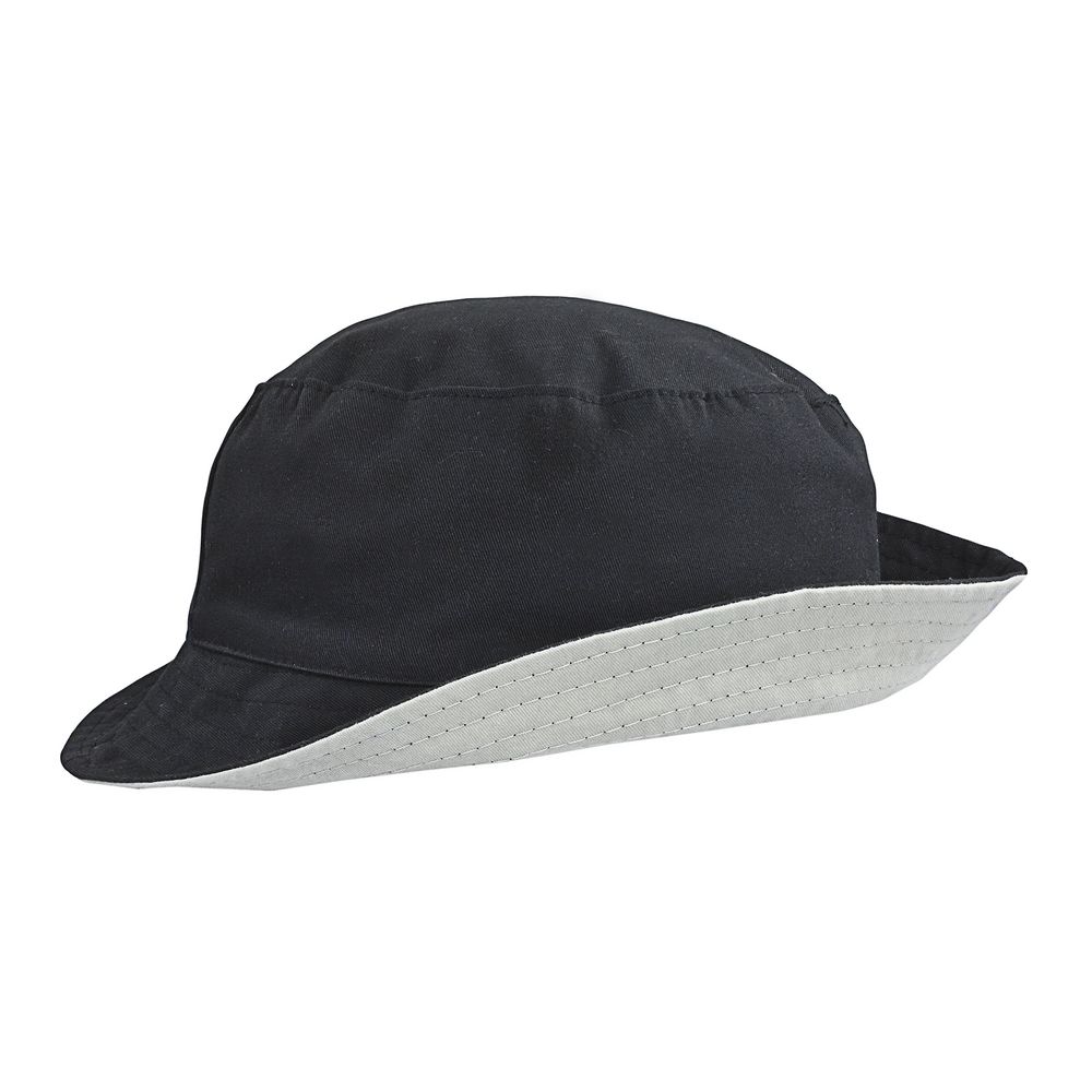 Панама со светящимся принтом «Свят-свят» двусторонняя, черная с серым / Миниатюра WWW (1000)