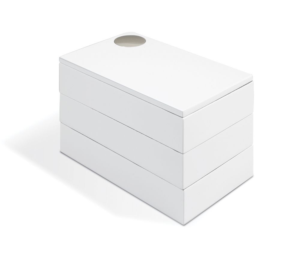 Шкатулка Spindle, белая / Миниатюра WWW (1000)